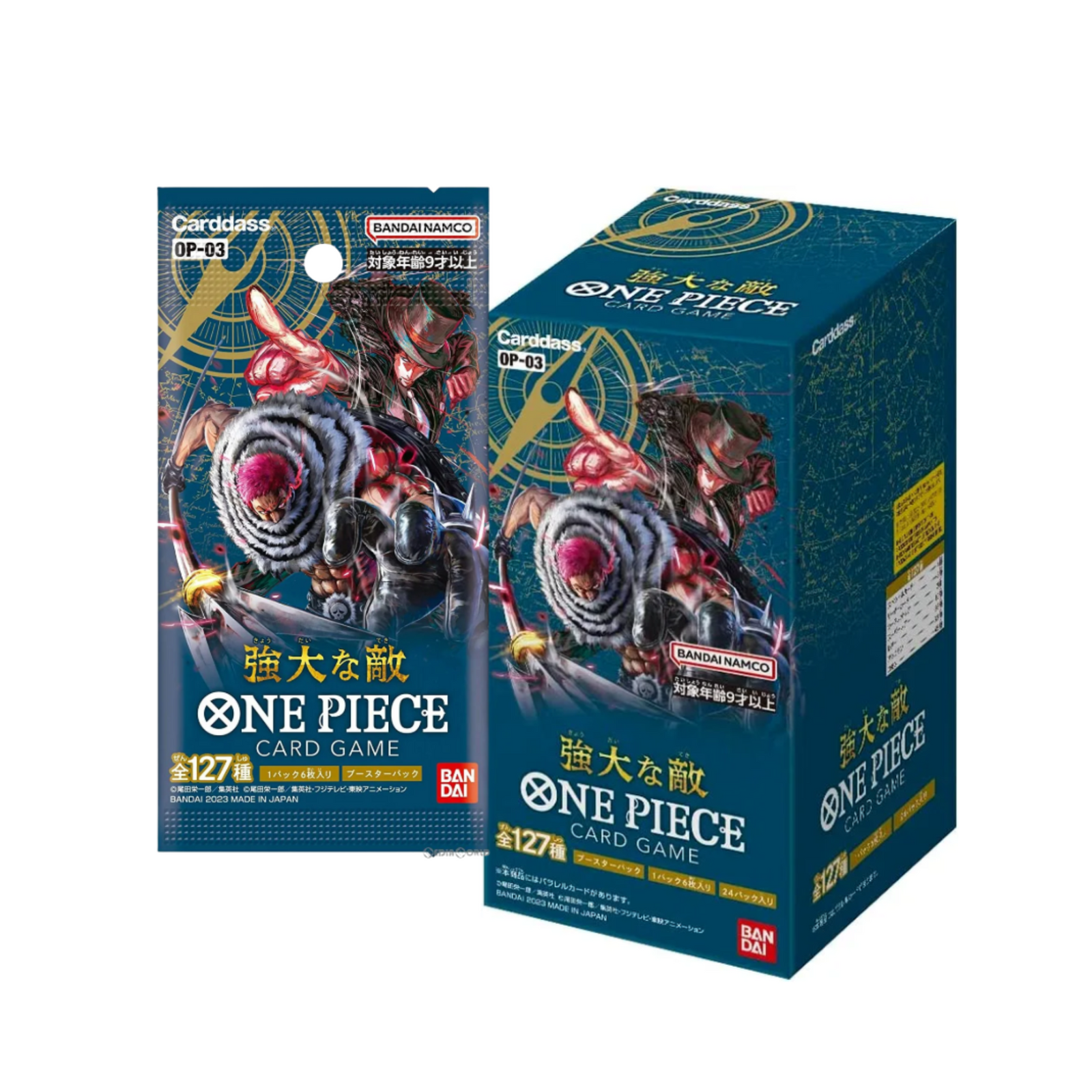 One Piece Card Game Mighty Enemies Booster [OP-03] (Japanese)-Single Pack (Random)-Bandai-Ace Cards & Collectibles