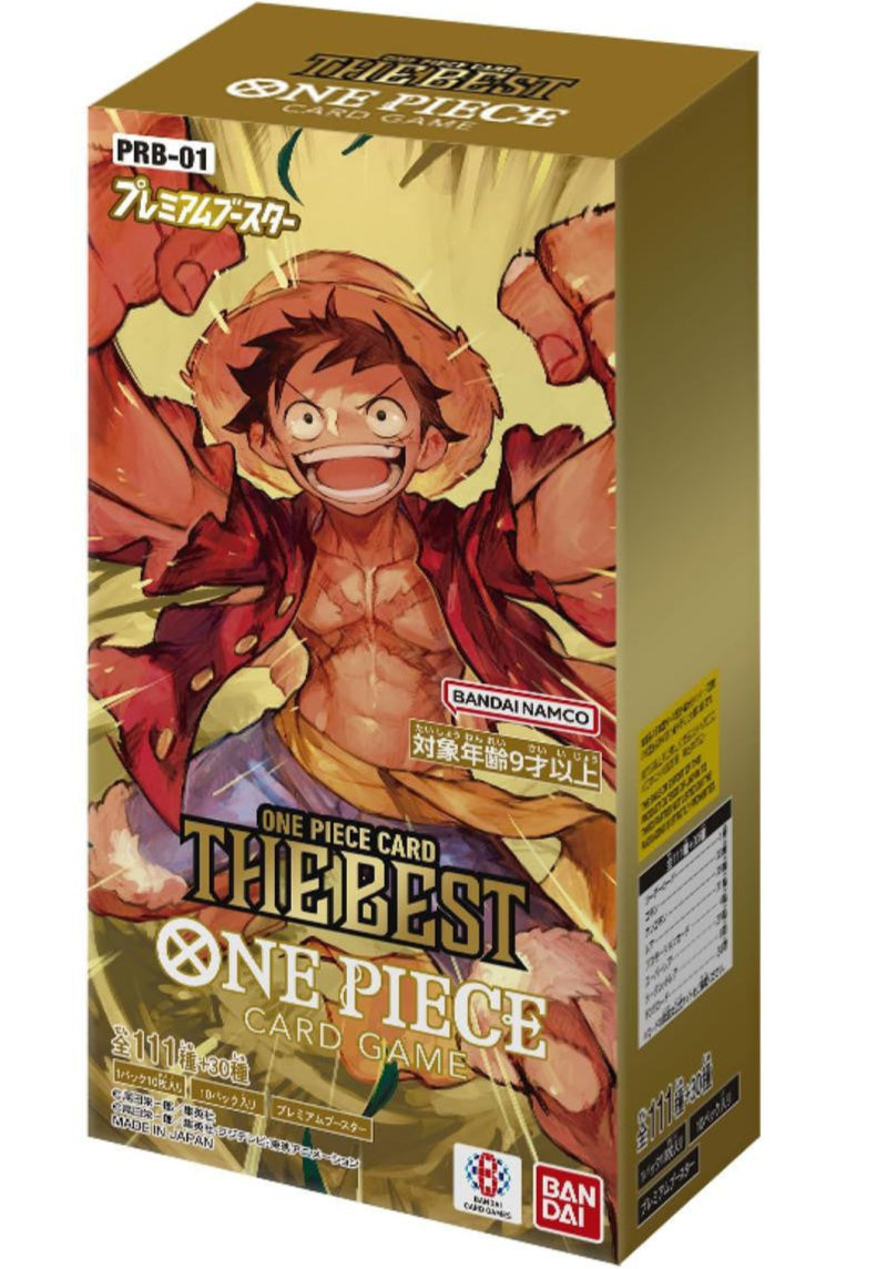 One Piece Card Game - Premium Booster [PRB-01] (Japanese)-Booster Box (10 Pcs)-Bandai-Ace Cards & Collectibles