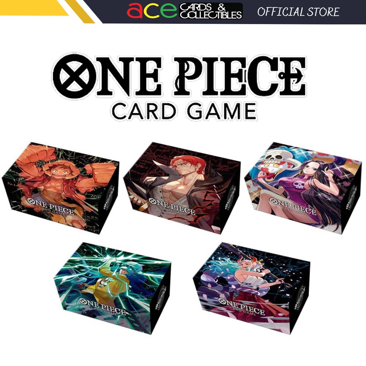 One Piece Card Game Premium Booster PRB-01 &quot;One Piece Card The Best&quot; Storage Box Set-Luffy-Bandai-Ace Cards &amp; Collectibles