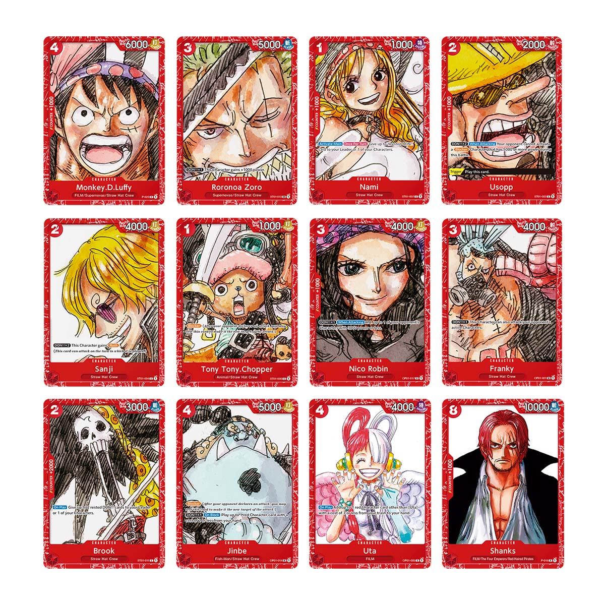 One Piece Card Game Premium Card Set- Film Red (Japanese) - Ace ...