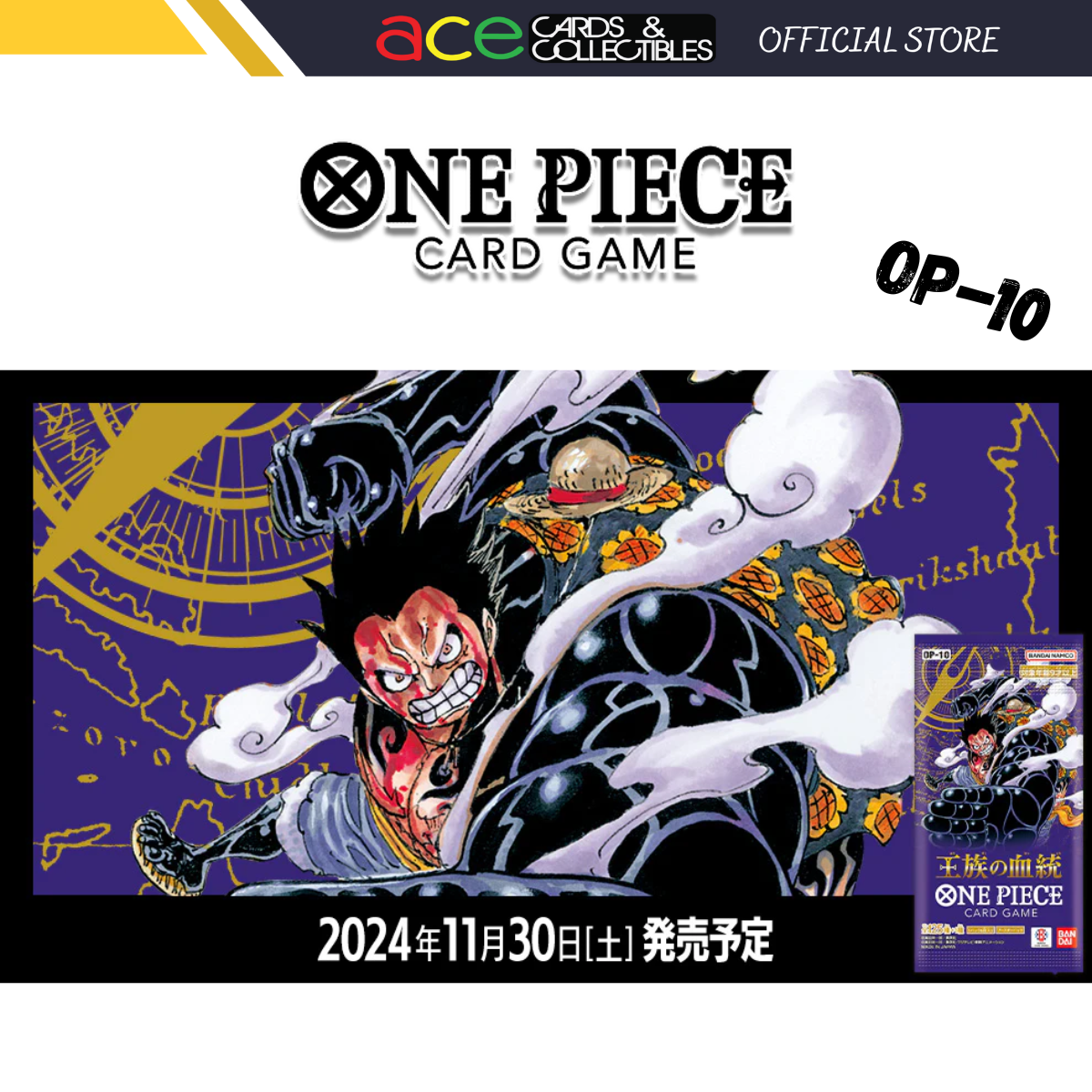 One Piece Card Game -Return To Dressrosa Booster [OP-10] (Japanese)-Booster Pack-Bandai-Ace Cards &amp; Collectibles