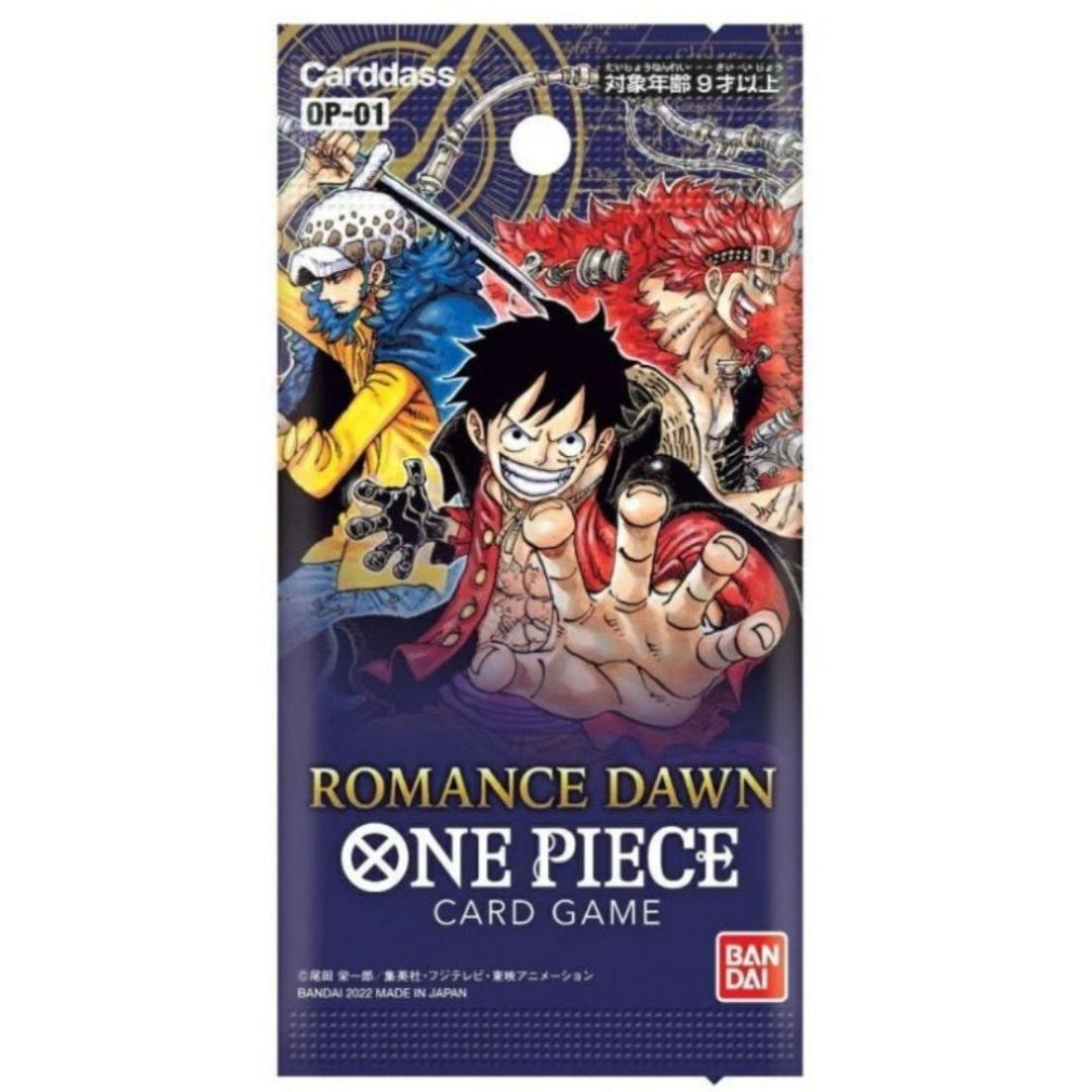 One Piece Card Game Romance Dawn Booster Box [OP-01] (Japanese)-Single Pack (Random)-Bandai-Ace Cards &amp; Collectibles