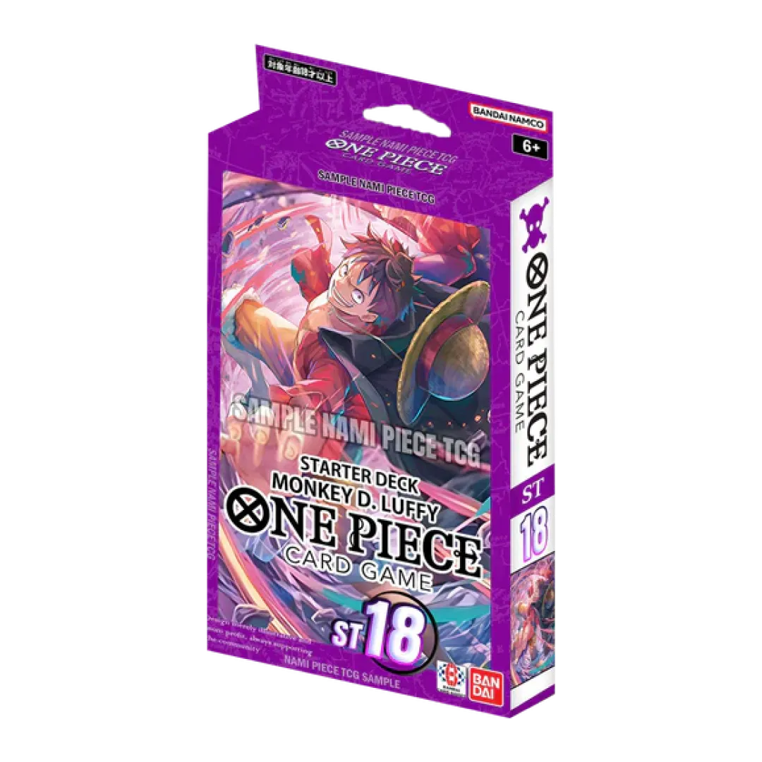 One Piece Card Game Starter Deck(ST-01 -ST-20) (Japanese)-ST-18-Bandai-Ace Cards &amp; Collectibles