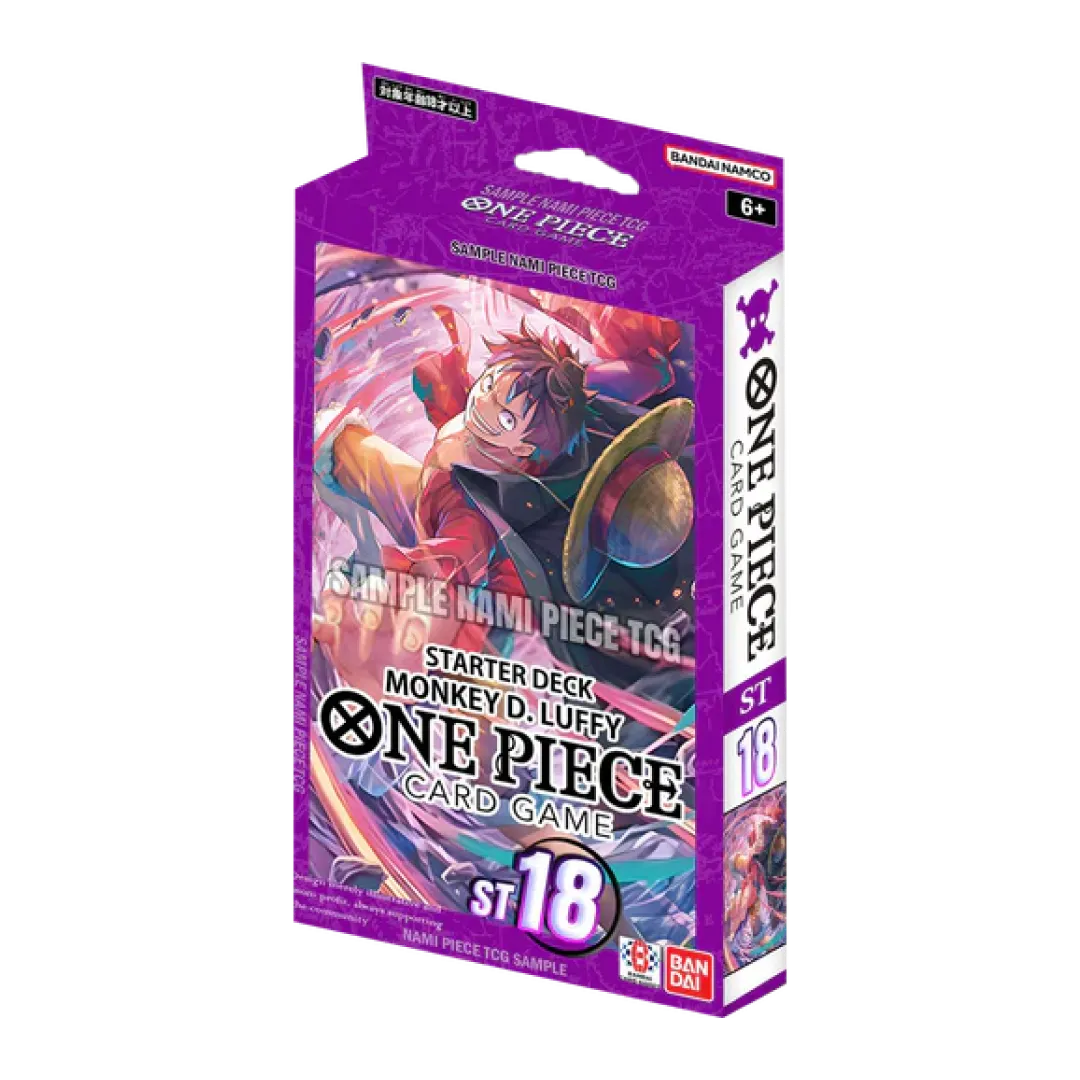 One Piece Card Game Starter Deck(ST-01 -ST-21) (Japanese)-ST-18-Bandai-Ace Cards &amp; Collectibles