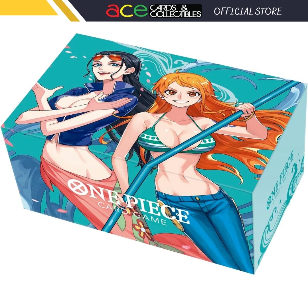 One Piece Card Game Storage Box &quot;Nami &amp; Robin&quot;-Bandai-Ace Cards &amp; Collectibles