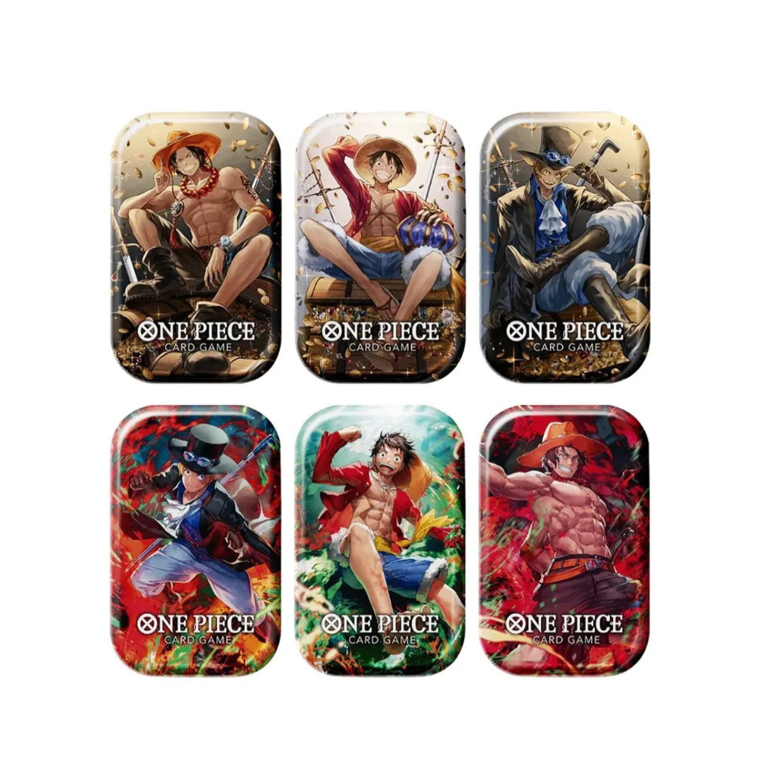 One Piece Card Game [TS-01] Tin Pack Set Vol.1 (Japanese)-Set of 6-Bandai-Ace Cards & Collectibles