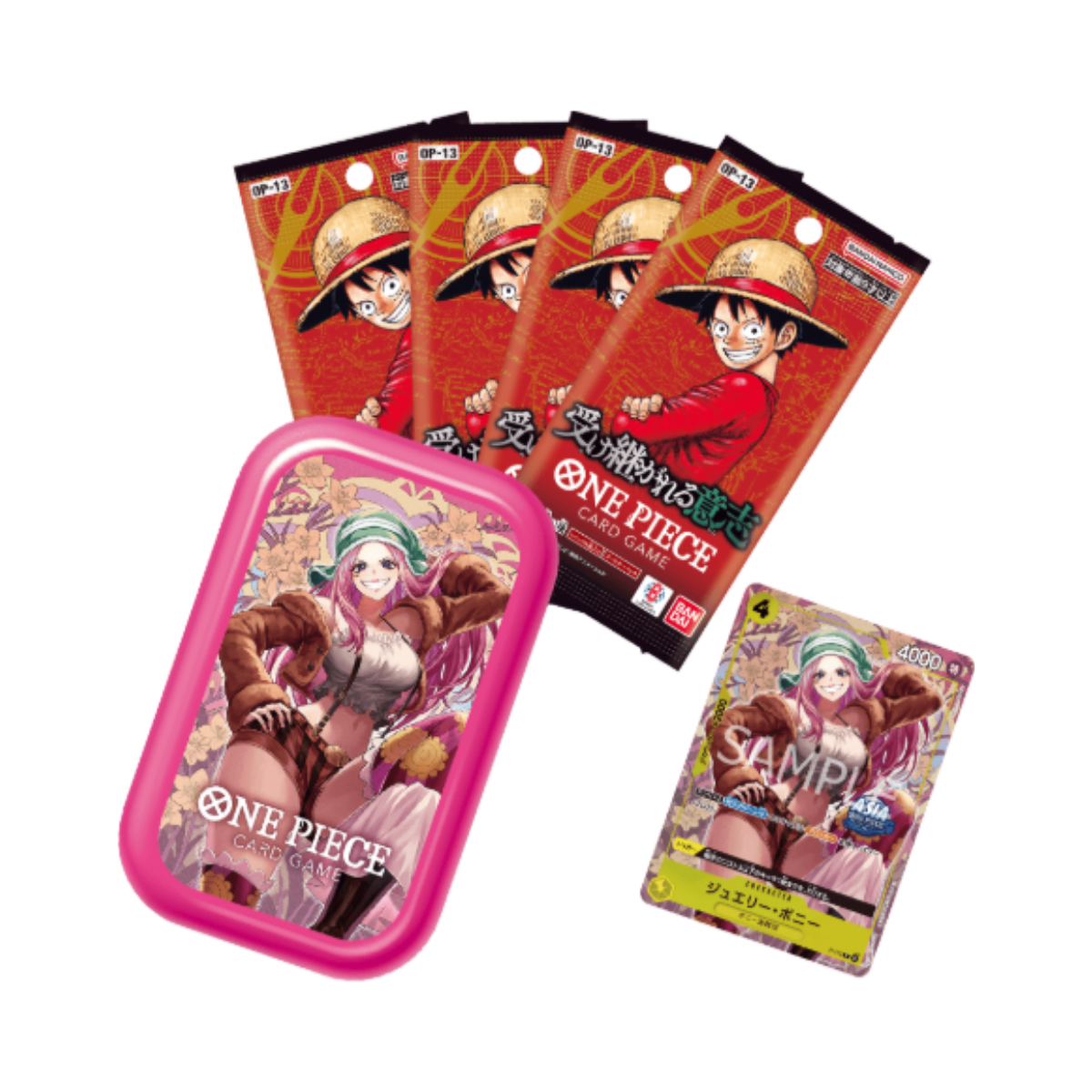 One Piece Card Game [TS-02] Tin Pack Set Vol.2 (Japanese)-Bonney-Pink-Bandai-Ace Cards & Collectibles