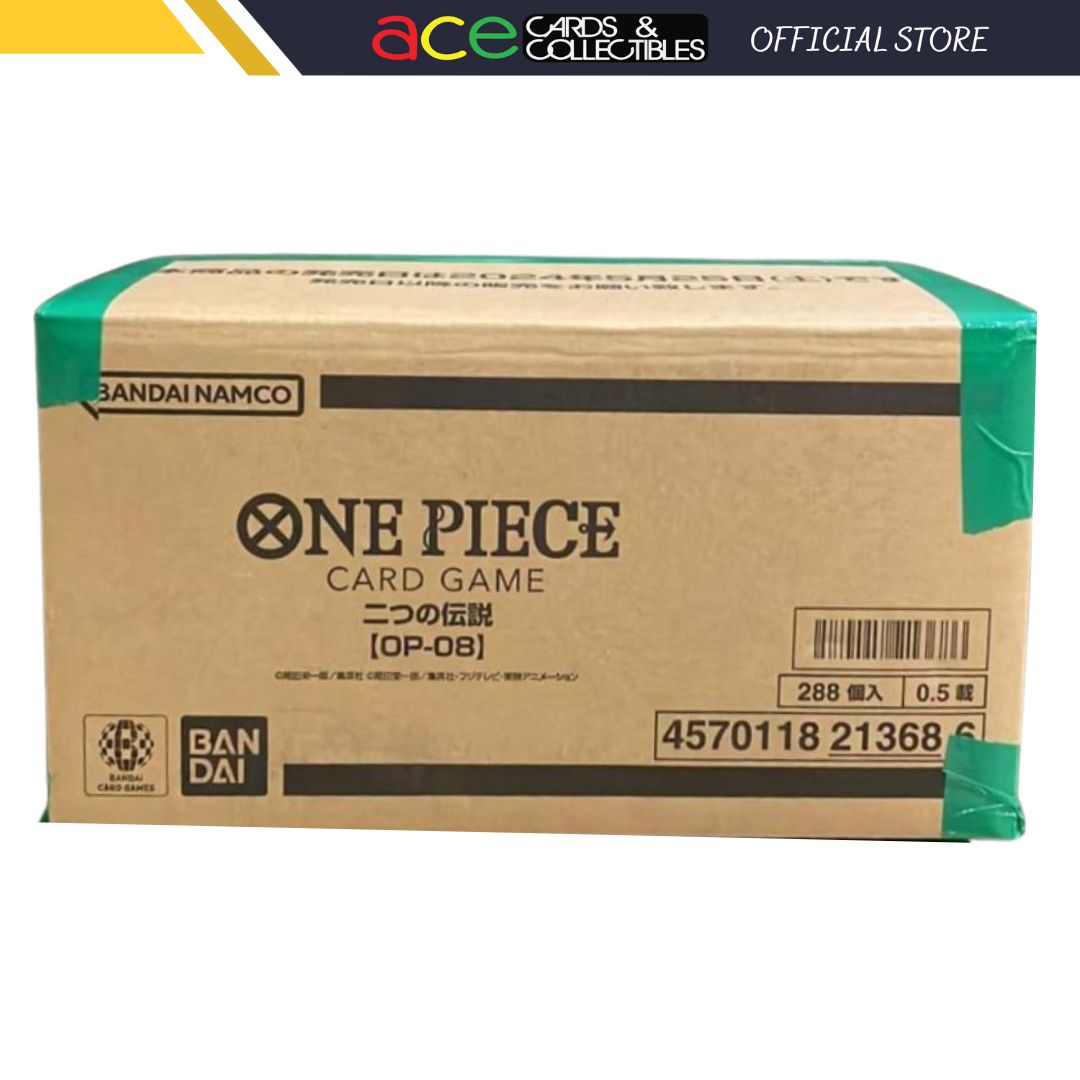One Piece Card Game - Two Legends [OP-08] Sealed Carton (Japanese)-Bandai-Ace Cards & Collectibles