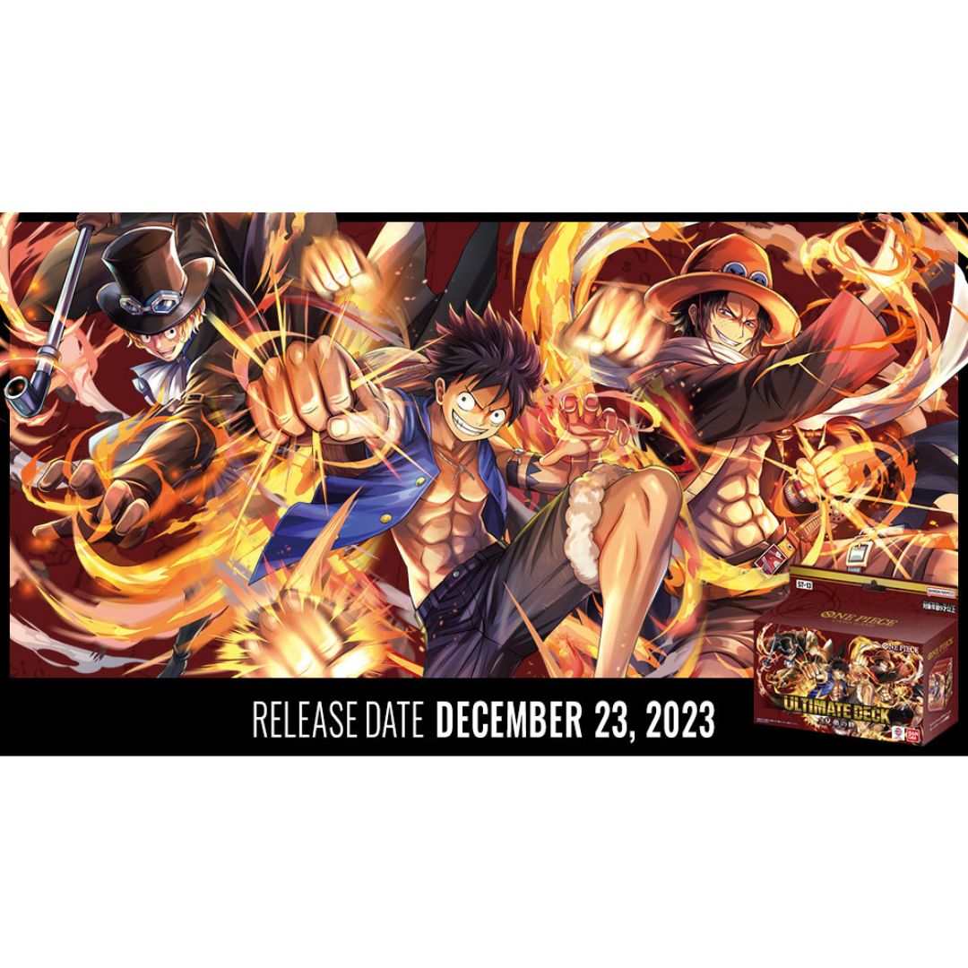 One Piece Card Game Ultimate Deck The Three Brothers&#39; Bond (ST-13) (Japanese)-Bandai-Ace Cards &amp; Collectibles