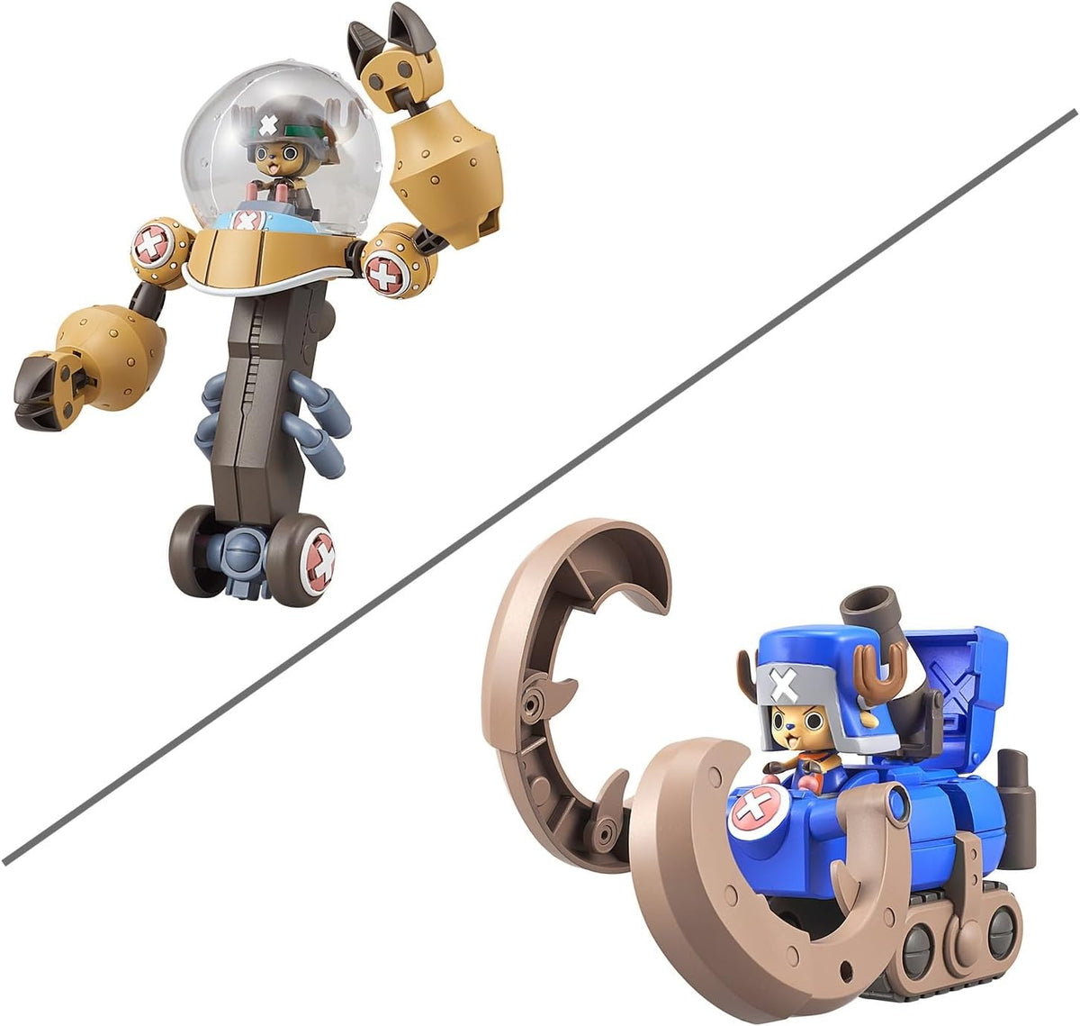 One Piece Chopper Robo Super 2 & 3 (Heavy Armor & Horn Dozer)-Bandai-Ace Cards & Collectibles