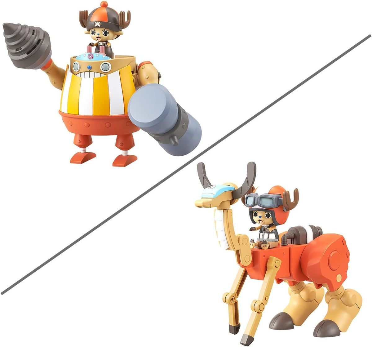 One Piece Chopper Robo Super 4 & 5 (Kung Fu Tracer & Walk Hopper)-Bandai-Ace Cards & Collectibles