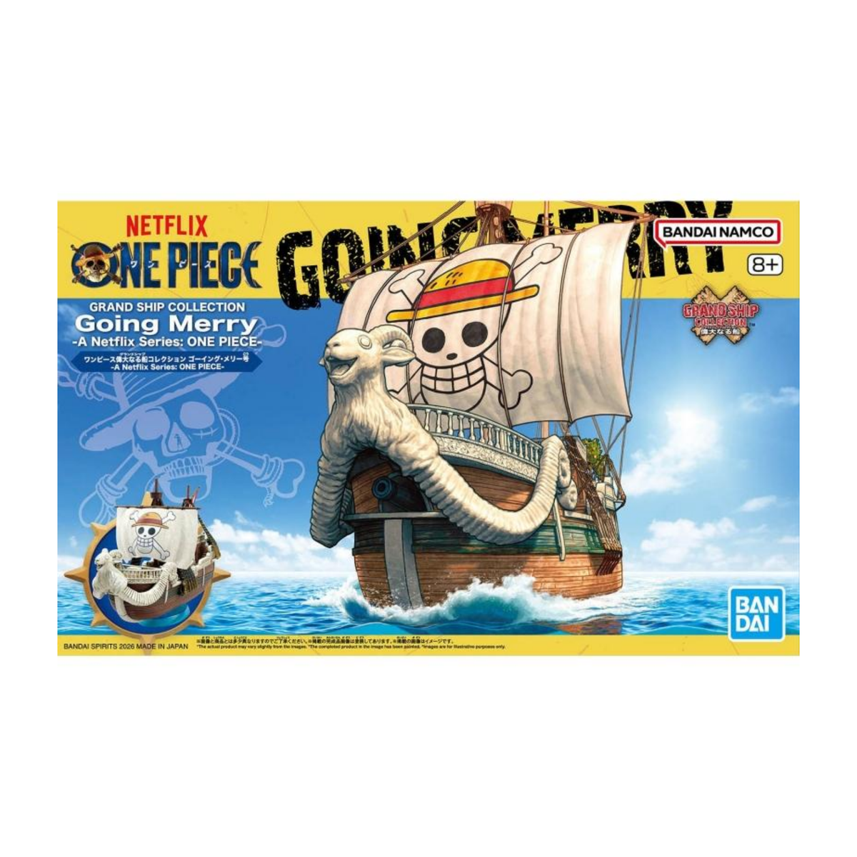 One Piece Grand Ship Collection Going Merry Netflix Ver.-Bandai-Ace Cards & Collectibles