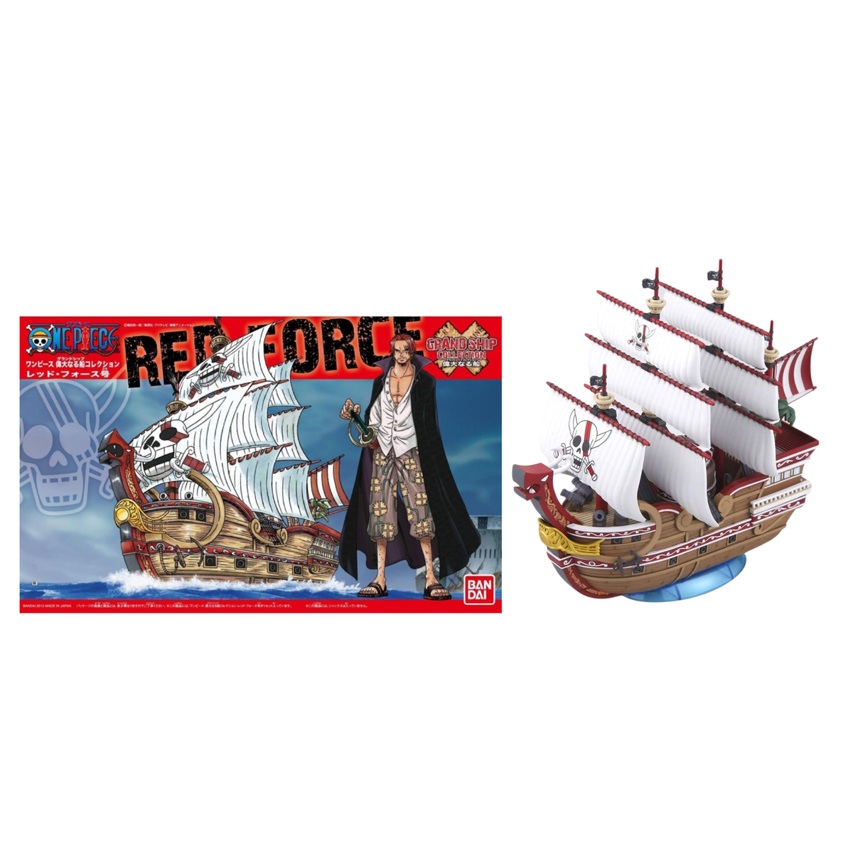 One Piece Grand Ship Collection Plastic Model Kit Red Force-Bandai-Ace Cards & Collectibles