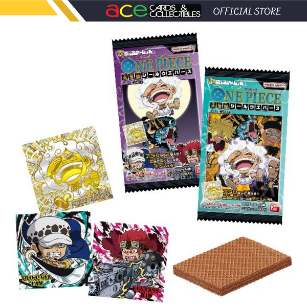 One Piece Great Pirate Seal Wafer Log.6-Whole Box (20packs)-Bandai-Ace Cards & Collectibles