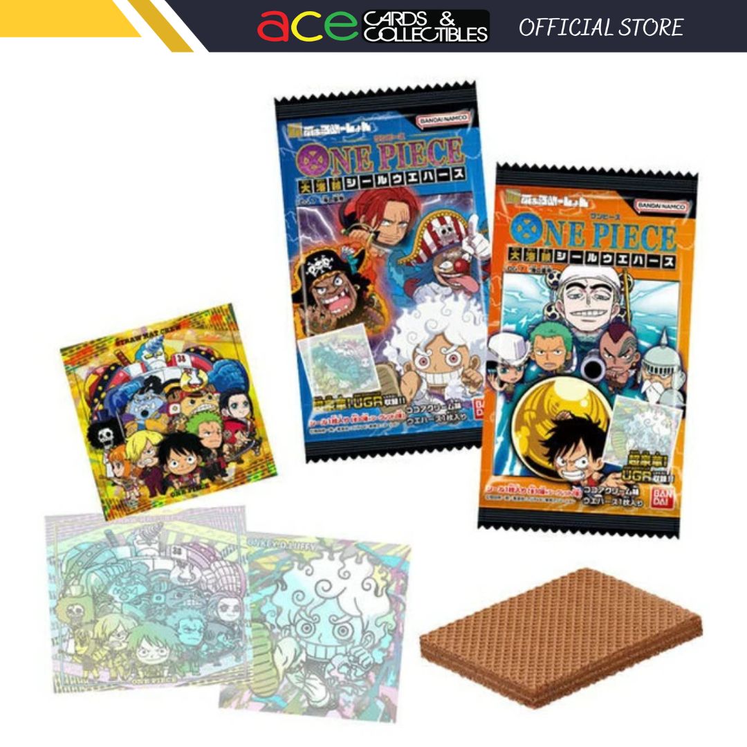 One Piece Great Pirate Seal Wafers Log.7-Single Pack (Random)-Bandai-Ace Cards & Collectibles