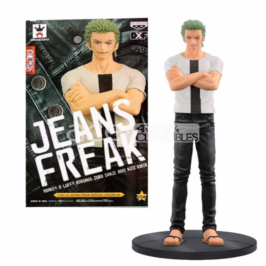 One Piece Jeans Freak &quot;Roronoa Zoro&quot; (Special Color Ver.)-Bandai-Ace Cards &amp; Collectibles