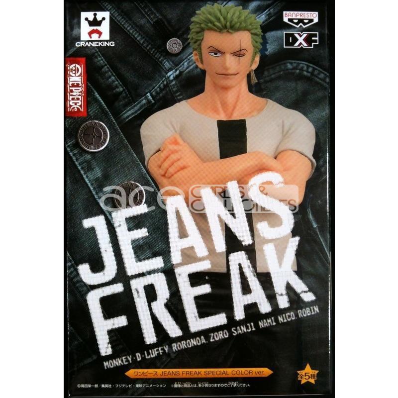 One Piece Jeans Freak &quot;Roronoa Zoro&quot; (Special Color Ver.)-Bandai-Ace Cards &amp; Collectibles