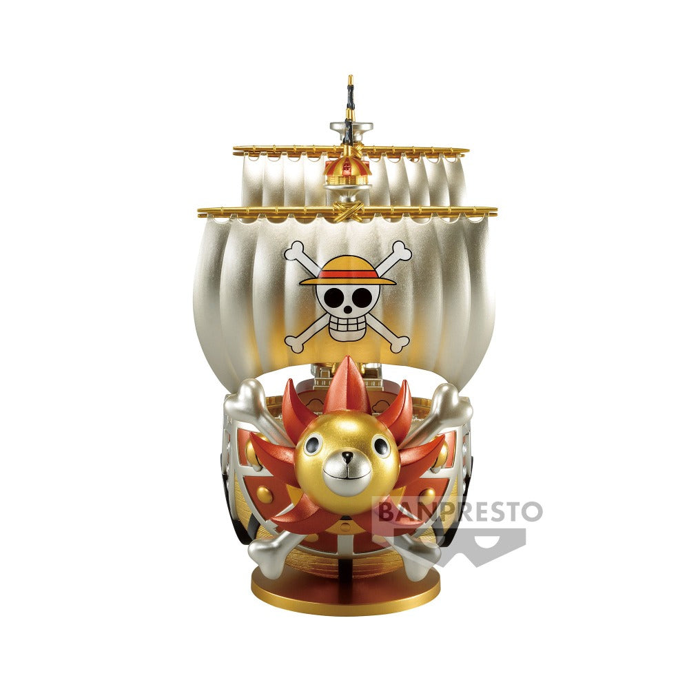 One Piece Mega World Collectable Figure Special Thousand Sunny (Gold Ver.)-Bandai-Ace Cards &amp; Collectibles