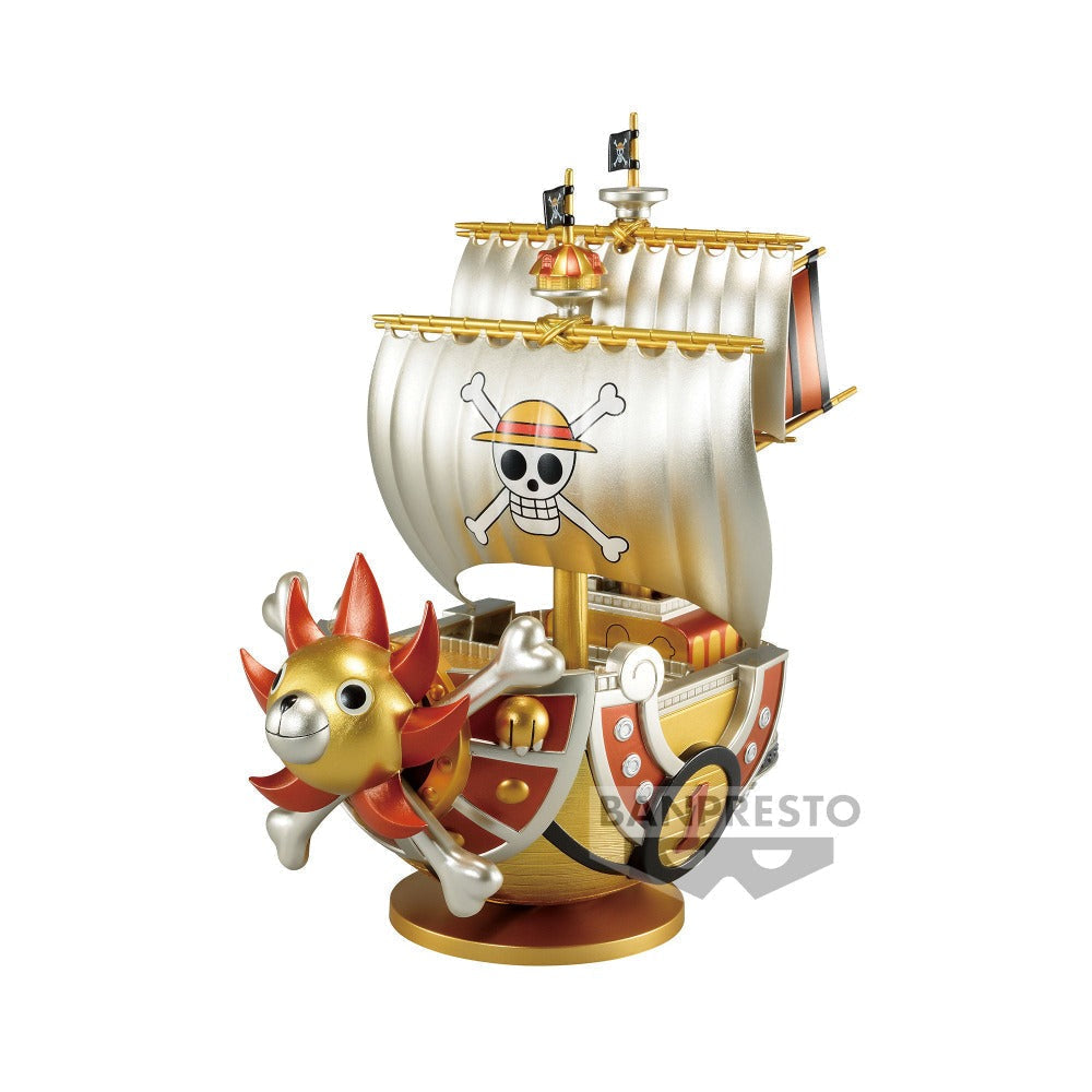 One Piece Mega World Collectable Figure Special Thousand Sunny (Gold Ver.)-Bandai-Ace Cards &amp; Collectibles