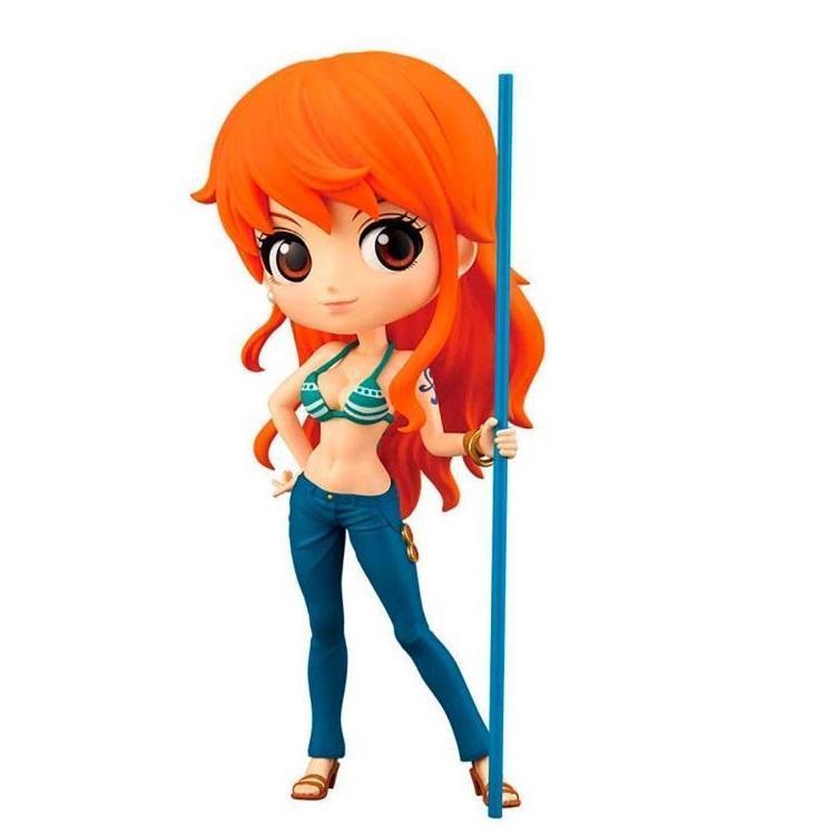 One Piece Q Posket "Nami" (Special Color Ver.)-Bandai-Ace Cards & Collectibles
