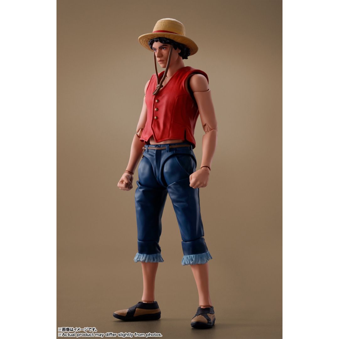 One Piece S.H.Figuarts "Monkey.D.Luffy" (Netflix Series)-Bandai-Ace Cards & Collectibles