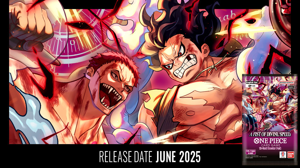 One Piece TCG: A FIST OF DIVINE SPEED Booster [OP-11] (Japanese Ver.)-Booster Pack-Bandai-Ace Cards & Collectibles