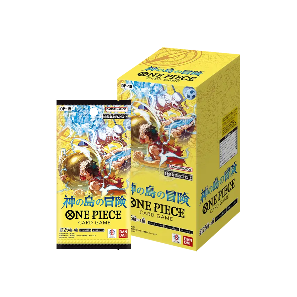 One Piece TCG: Adventure on KAMI’s Island Booster [OP-15] (Japanese Ver.)