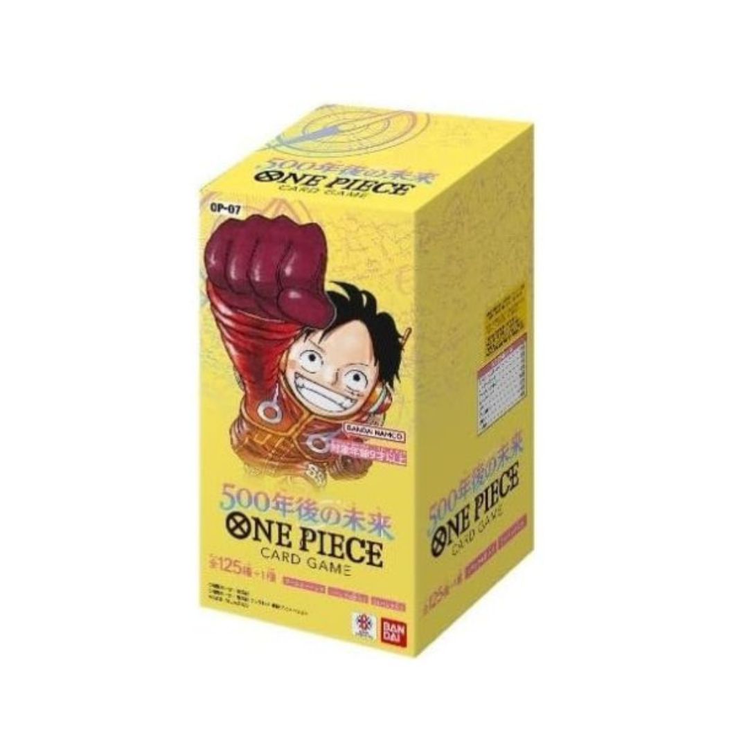 One Piece TCG: Booster Box PRB-01 / OP-05 / OP-09 / OP-10 / EB-02-OP-07-Bandai-Ace Cards &amp; Collectibles