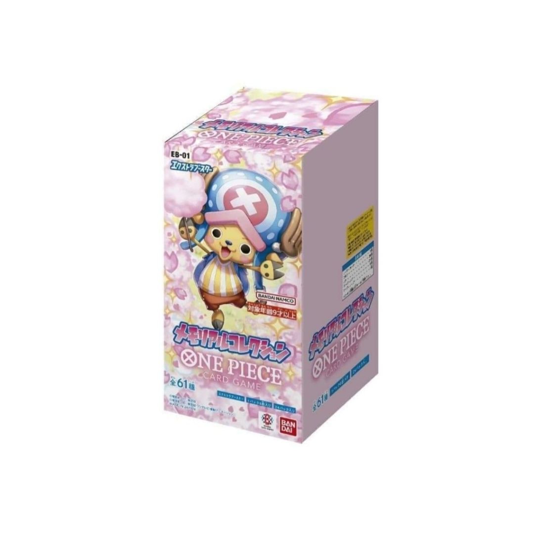 One Piece TCG: Booster Box PRB-01 / OP-05 / OP-09 / OP-10 / OP-11 / OP-12-EB-01-Bandai-Ace Cards &amp; Collectibles