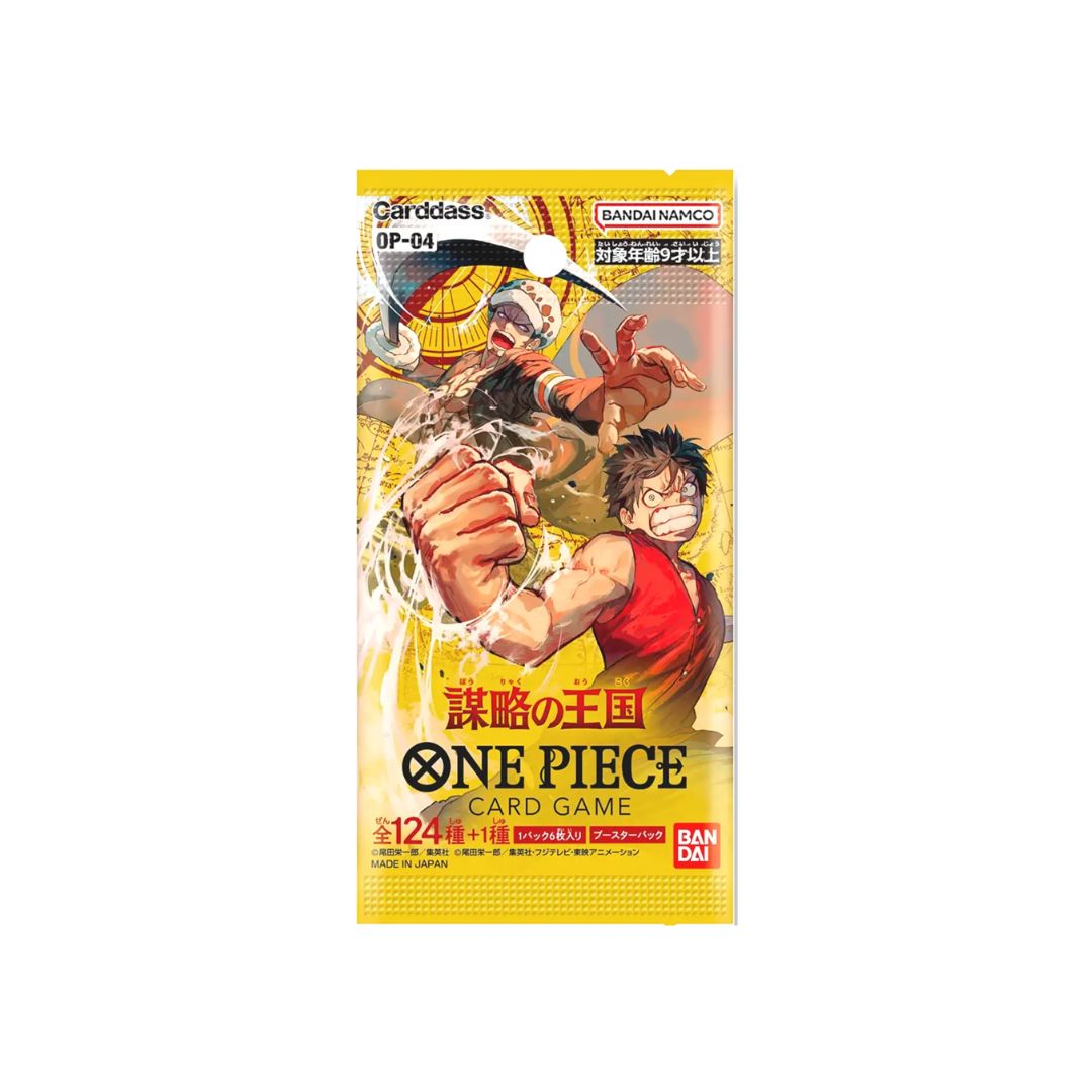 One Piece TCG: Booster Pack - PRB-01/EB-01/ OP-01 /OP-02 / OP-03 /OP-04 / OP-05 /OP-06/ OP-07/ OP-08-OP-04-Bandai-Ace Cards &amp; Collectibles