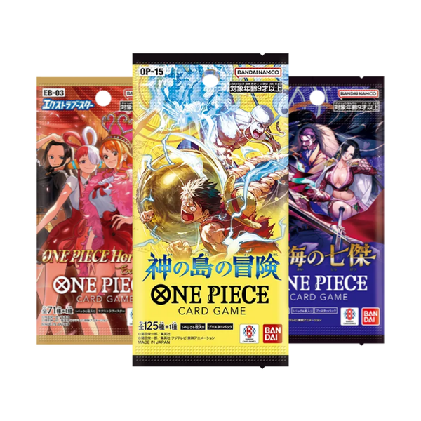 One Piece TCG: Booster Packs OP-14/EB-03/PRB-02/OP-13/OP-09/OP-11-PRB-01-Bandai-Ace Cards & Collectibles