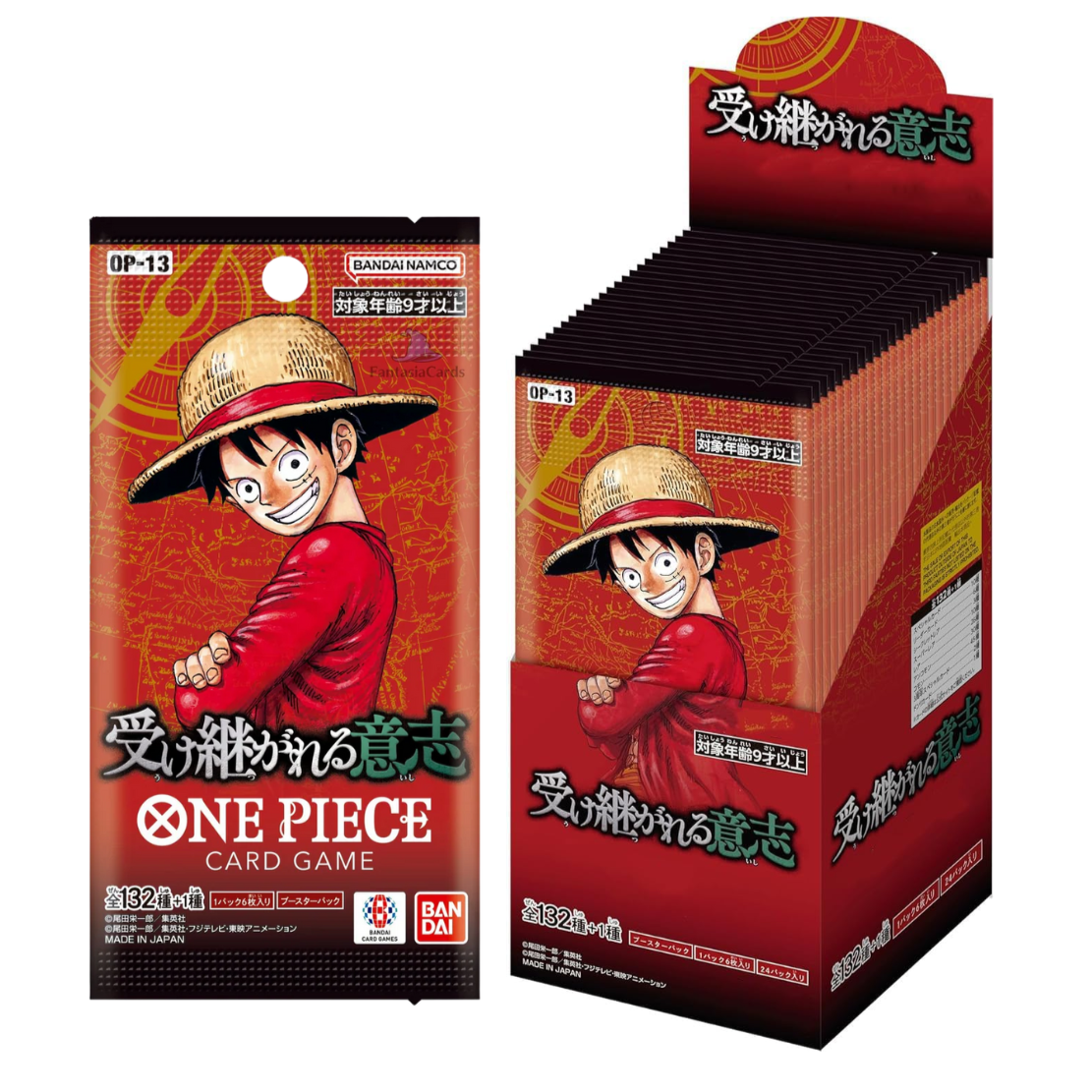 One Piece TCG: CARRYING ON HIS WILL Booster [OP-13] (Japanese Ver.)-Booster Pack-Bandai-Ace Cards & Collectibles