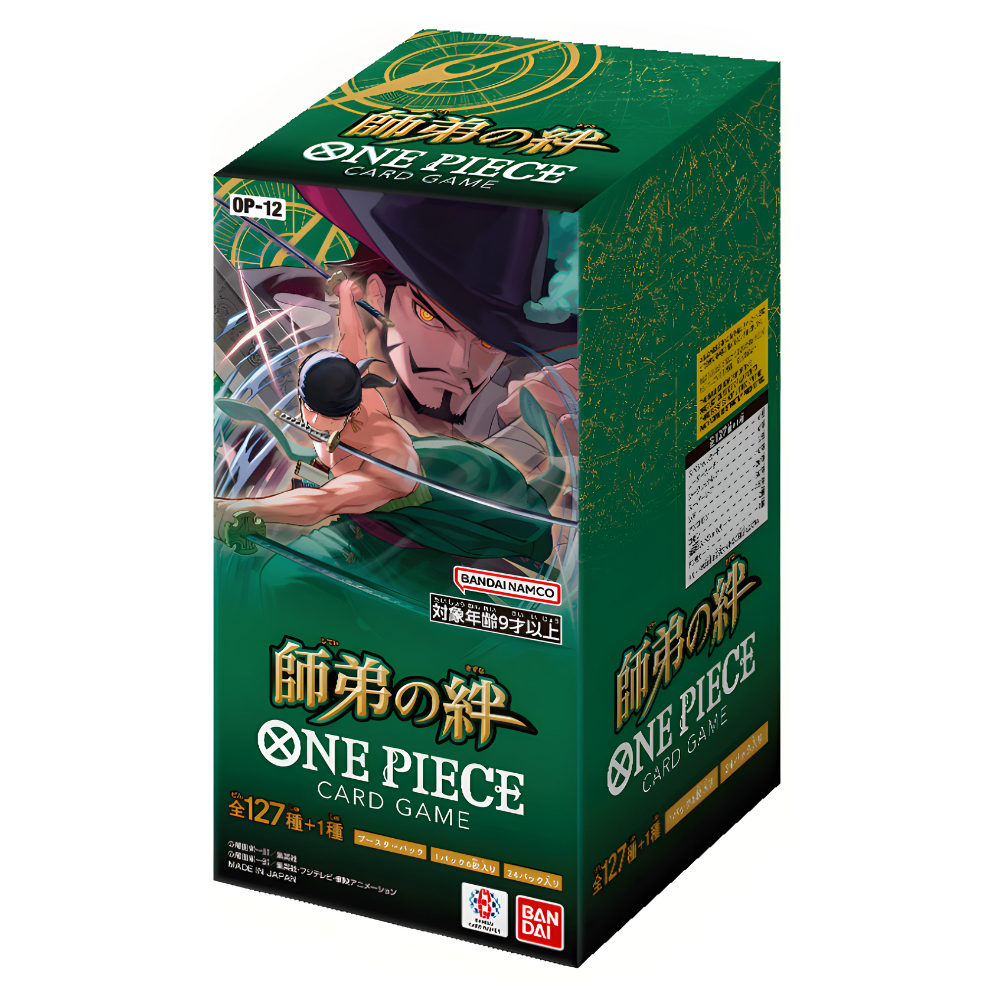 One Piece TCG: LEGACY OF THE MASTER Booster [OP-12] (Japanese Ver.)-Booster Pack-Bandai-Ace Cards & Collectibles