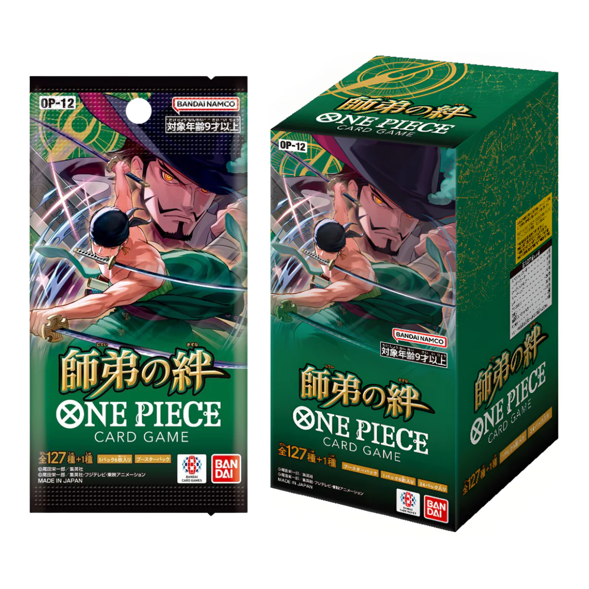 One Piece TCG: LEGACY OF THE MASTER Booster [OP-12] (Japanese Ver.)-Booster Pack-Bandai-Ace Cards & Collectibles