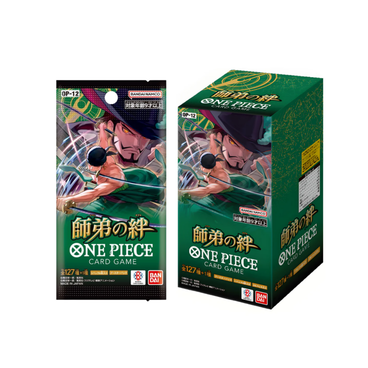 One Piece TCG: LEGACY OF THE MASTER Booster [OP-12] (Japanese Ver.)-Booster Pack-Bandai-Ace Cards & Collectibles