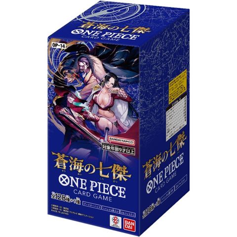 One Piece TCG: The Azure Sea’s Seven Booster [OP-14] (Japanese Ver.)-Booster Box (24pcs)-Bandai-Ace Cards & Collectibles