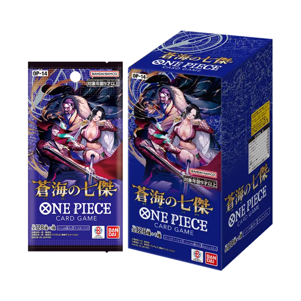 One Piece TCG: The Azure Sea’s Seven Booster [OP-14] (Japanese Ver.)-Booster Pack-Bandai-Ace Cards & Collectibles