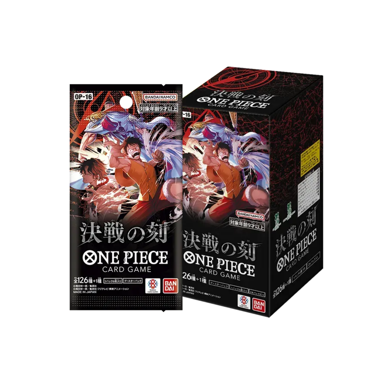 One Piece TCG: The Time of Battle Booster [OP-16] (Japanese Ver.)-Booster Pack-Bandai-Ace Cards & Collectibles