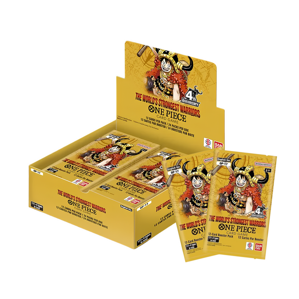 One Piece TCG "The World's Strongest Warriors" Booster [OP-17] (English Ver.)-Booster Pack-Bandai-Ace Cards & Collectibles
