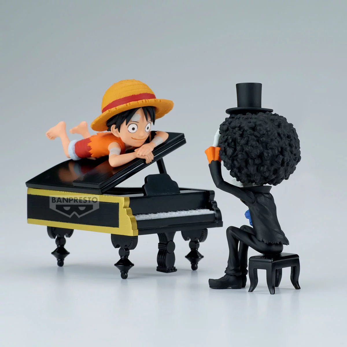 One Piece World Collectible Figure : Log Stories Monkey D. Luffy & Brook "That's Great!! After All This Time"