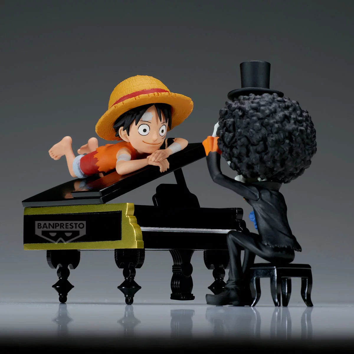 One Piece World Collectible Figure : Log Stories Monkey D. Luffy & Brook "That's Great!! After All This Time"