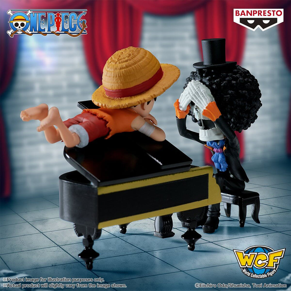 One Piece World Collectible Figures : Log Stories Monkey D. Luffy & Brook "That's Great!! After All This Time"-Bandai-Ace Cards & Collectibles