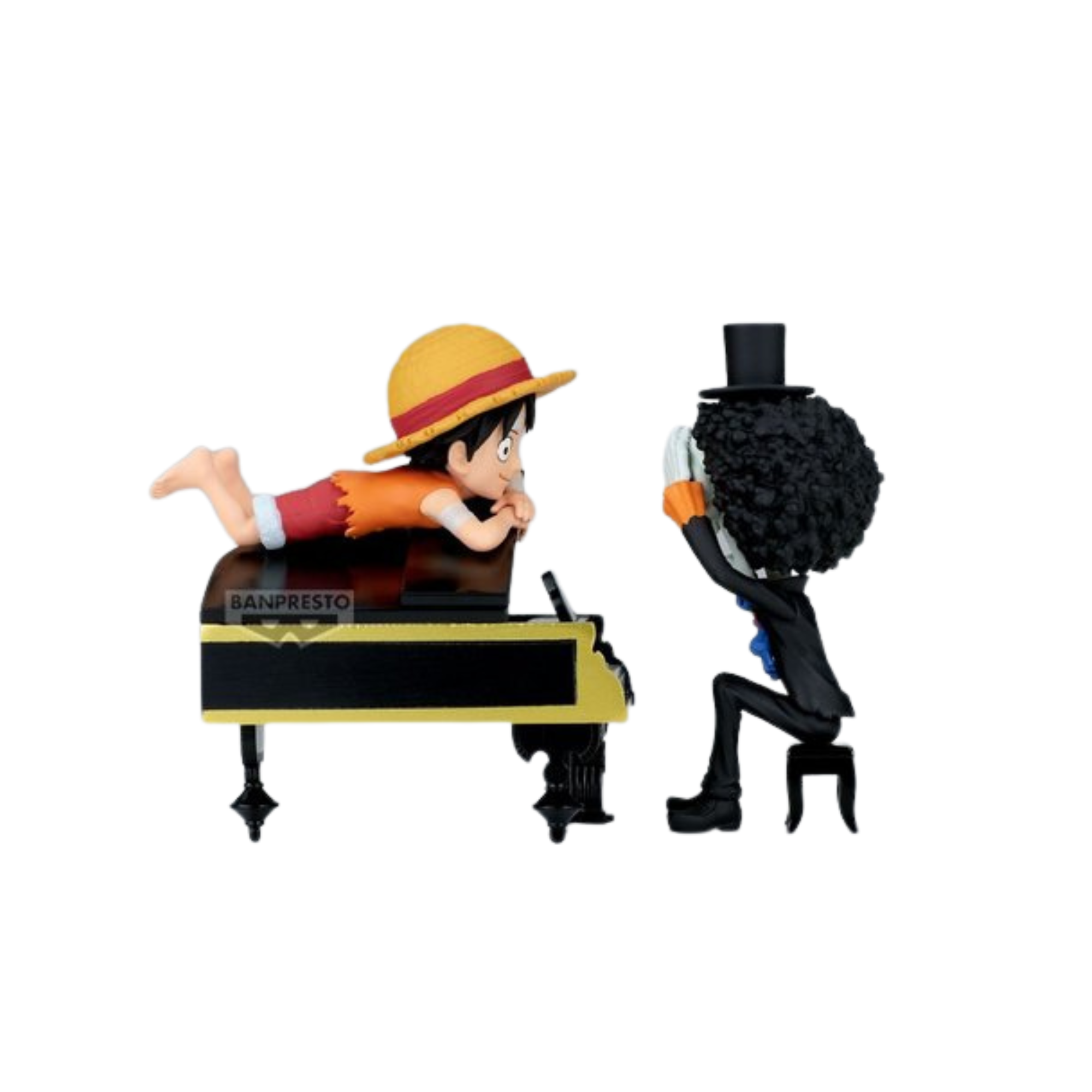 One Piece World Collectible Figures : Log Stories Monkey D. Luffy & Brook "That's Great!! After All This Time"-Bandai-Ace Cards & Collectibles