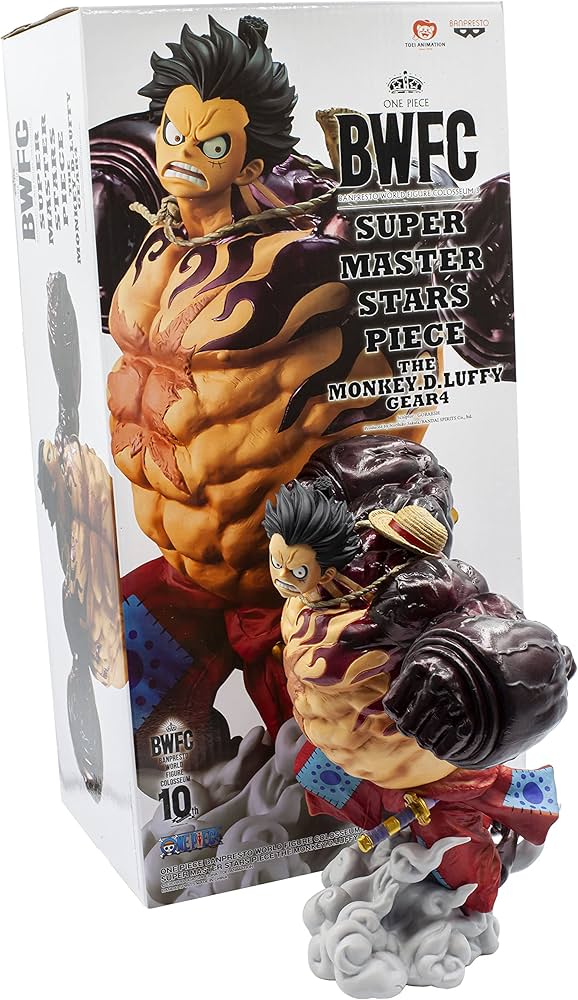 One Piece World Figure Colosseum 3 SMSP "Monkey D. Luffy" -Gear 4- (The Brush)-Bandai-Ace Cards & Collectibles