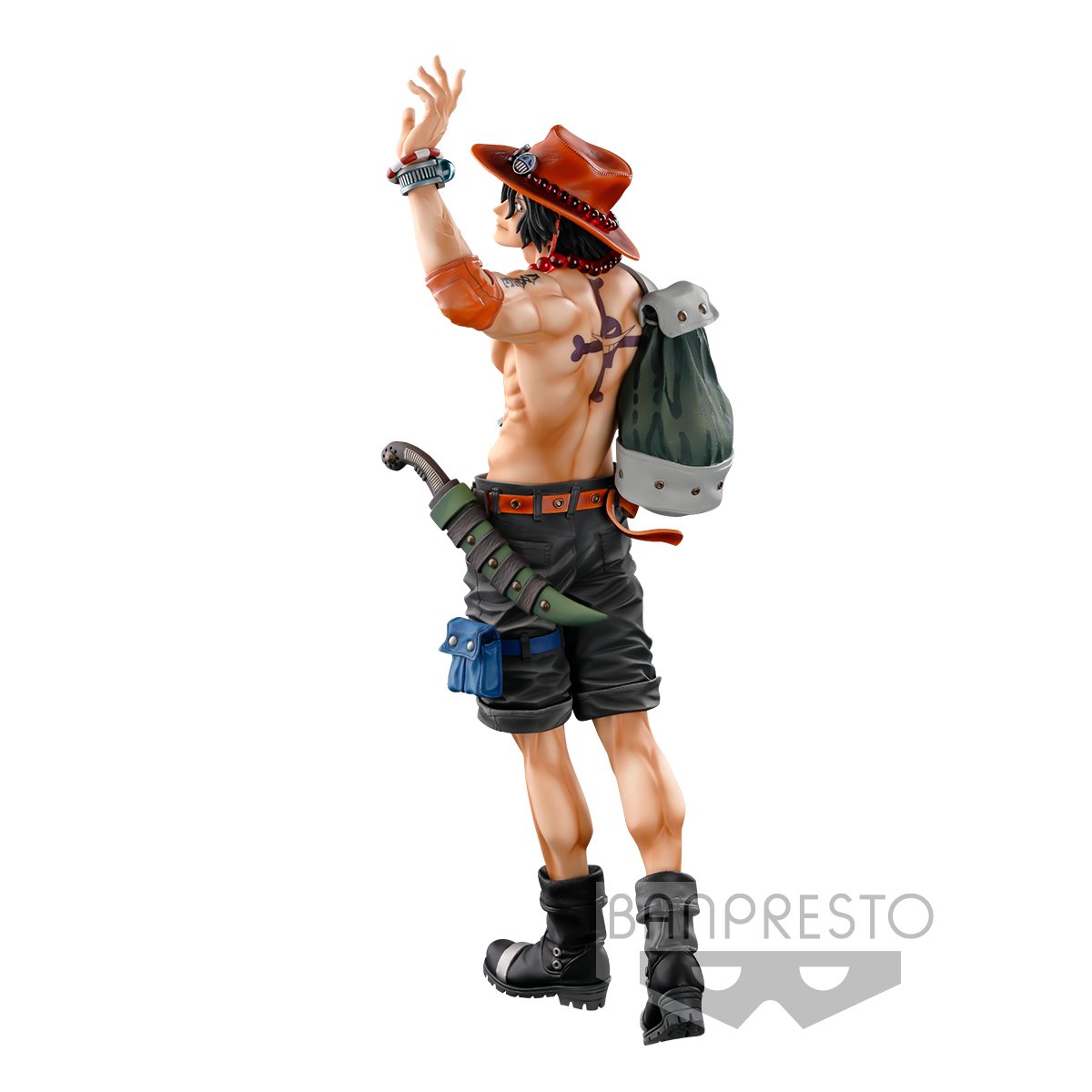 One Piece World Figure Colosseum 3 SMSP "Portgas D. Ace" (Brush Ver.)-Bandai-Ace Cards & Collectibles