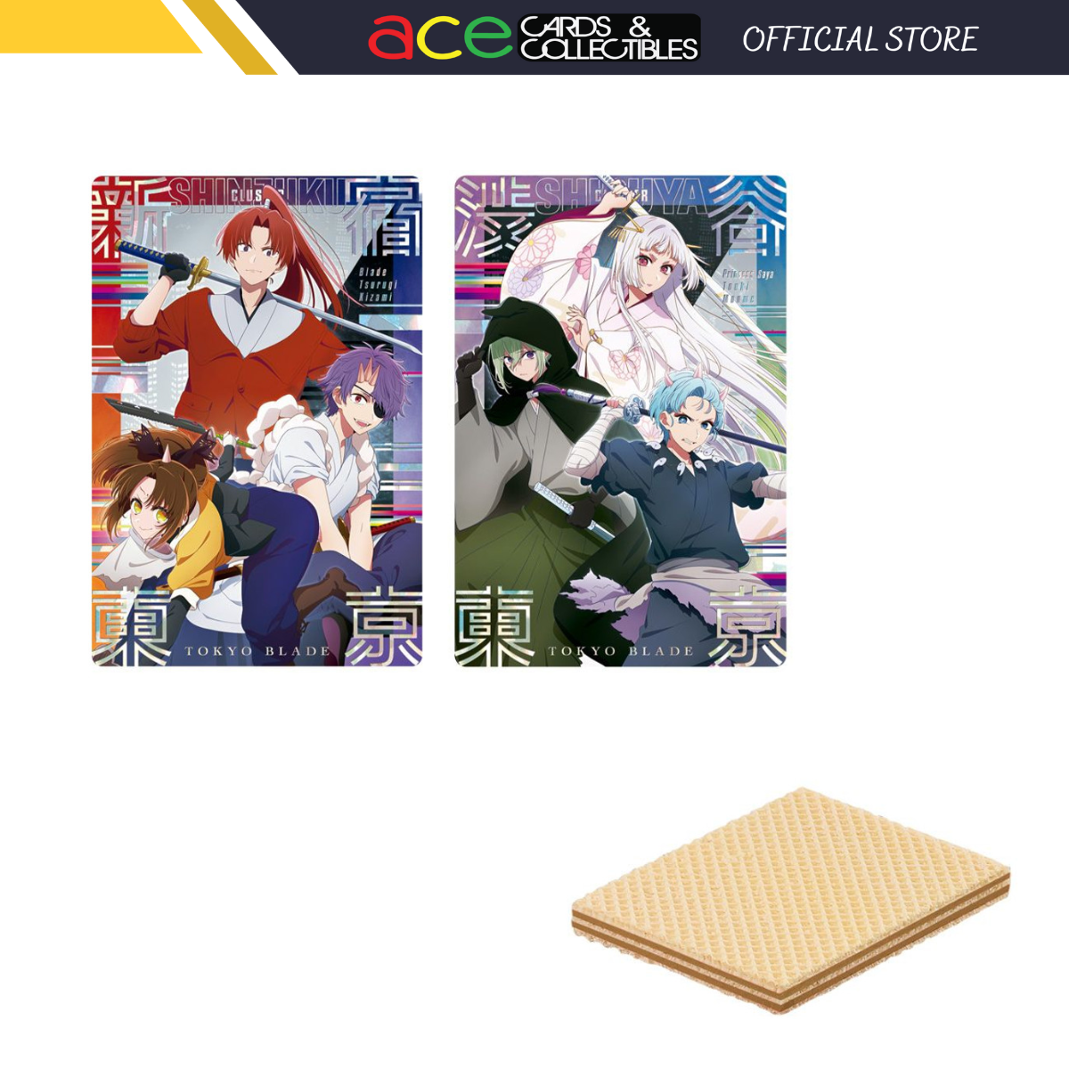 Oshinoko Wafer 2-Single Pack (Random)-Bandai-Ace Cards &amp; Collectibles