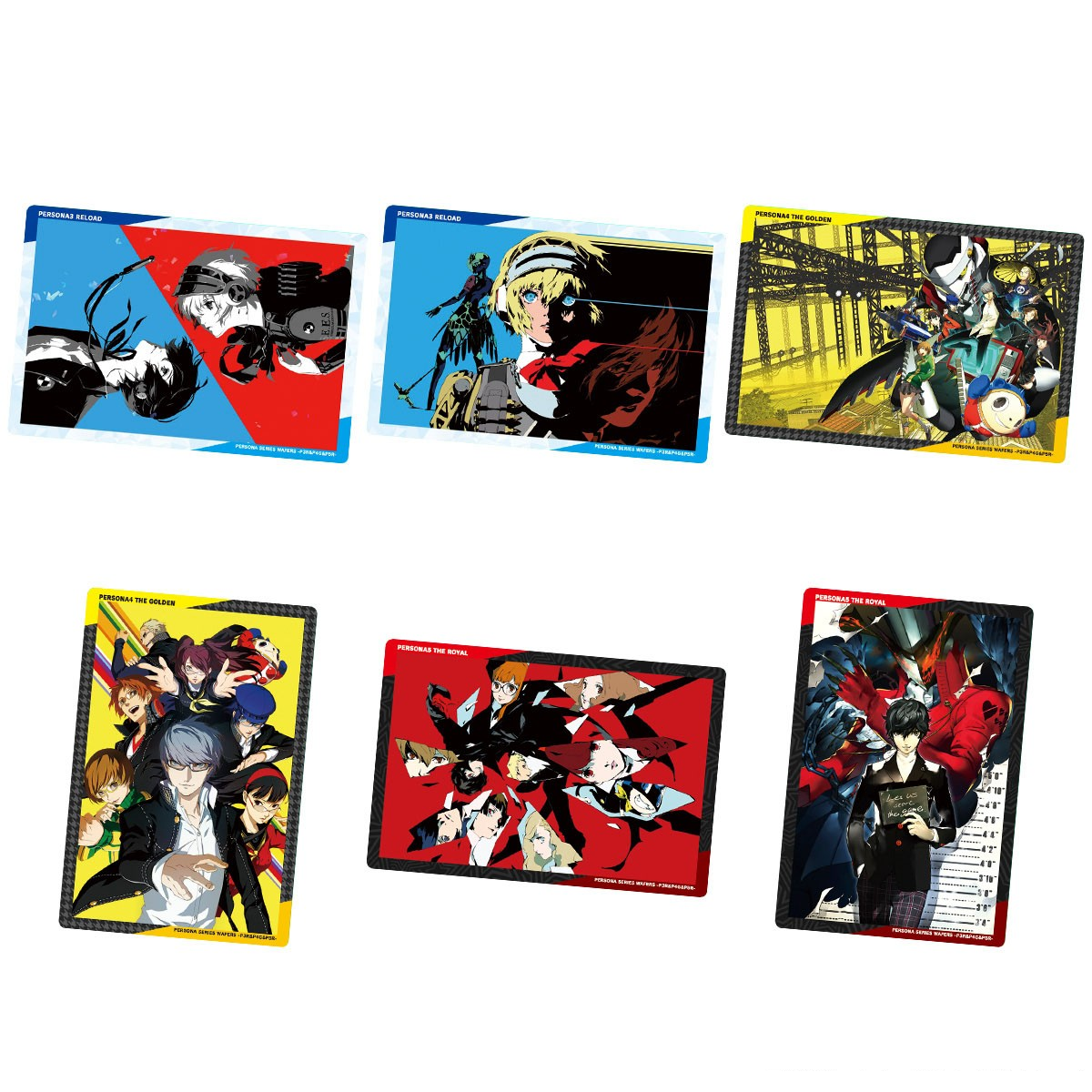 Persona Series Wafer 2 - P3R/P4G/P5G-Single Pack (Random)-Bandai-Ace Cards & Collectibles
