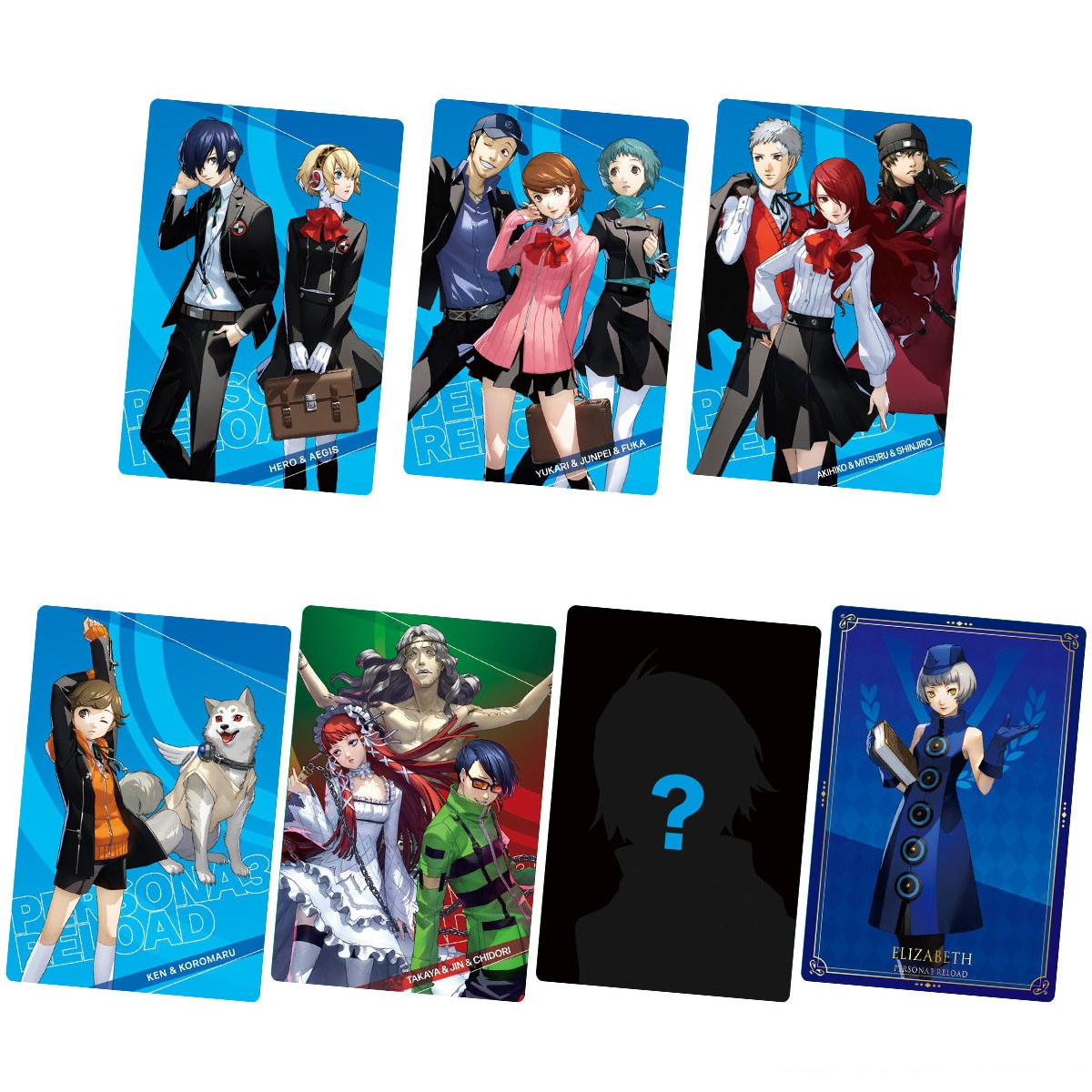 Persona Series Wafer 2 - P3R/P4G/P5G-Single Pack (Random)-Bandai-Ace Cards & Collectibles