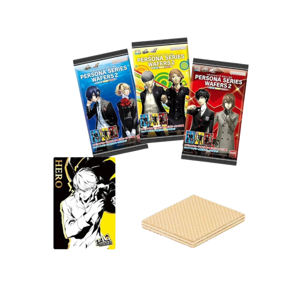 Persona Series Wafer 2 - P3R/P4G/P5G-Single Pack (Random)-Bandai-Ace Cards & Collectibles