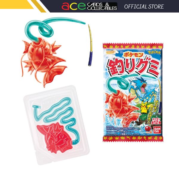 Pokemon Fishing Gummi-Single Pack (Random)-Bandai-Ace Cards &amp; Collectibles